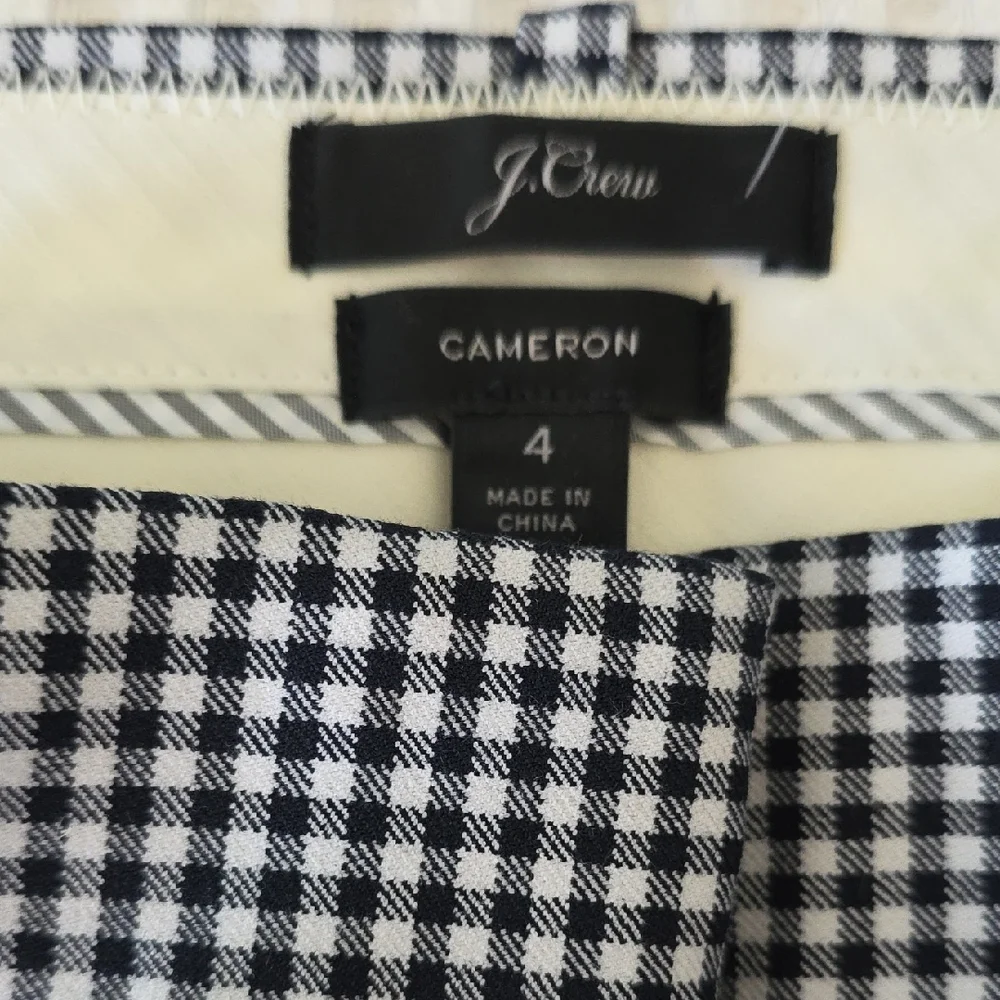 J. Crew stylish houndstooth